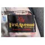 Set of 3 Men’s Suits – Navy, Dark Gray, and Tan