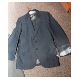 Set of 3 Men’s Suits – Navy, Dark Gray, and Tan