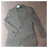 Set of 3 Men’s Suits – Navy, Dark Gray, and Tan