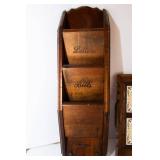 Wooden Decor – Tray and Mail Sorter