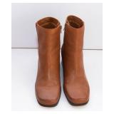 Madeline Stuart Women’s Leather Boots – Size 9M