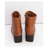 Madeline Stuart Women’s Leather Boots – Size 9M
