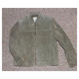 St. John’s Bay Women’s Leather Suede Jacket – Size Large
