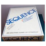 Assortment of Board Games – Includes Unopened Sequence