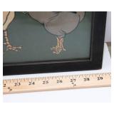 Vintage Cockrells and Hens Wall Art – 29.5" x 12.5"