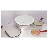 Vintage Enamelware – Assorted Lot