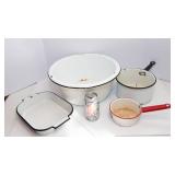 Vintage Enamelware – Assorted Lot