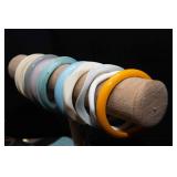 Set of 12 Plastic Bangles – Possibly Bakelite