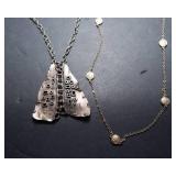 Set of Four Necklaces – Includes Peso Coin Necklace