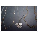 Set of Four Necklaces – Includes Peso Coin Necklace