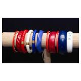 Set of 11 Plastic Bangles – Possibly Bakelite