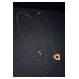 Set of Three Dainty Necklaces