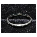 Antique 18K Gold Ring – Inscribed, Size 6¾