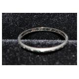 Antique 18K Gold Ring – Inscribed, Size 6¾