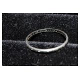Antique 18K Gold Ring – Inscribed, Size 6¾