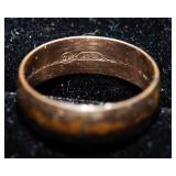 Vintage 14K Gold Ring – Size 8½
