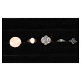 Antique/Vintage Rings – Set of Four