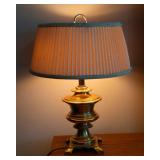 Gold-Tone Table Lamp – 14" Tall
