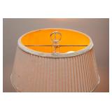 Gold-Tone Table Lamp – 14" Tall