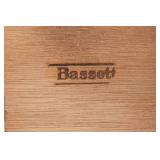 Bassett Mid-Century Modern Tallboy Dresser – 40"W x 19"D x 54"T