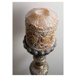 Large Metal Candle Holder - 31"T