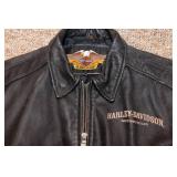 Vintage Harley-Davidson Leather Jacket – Size Medium