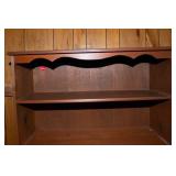 Wooden Bookshelf with Sliding Doors #2 – 35"W x 62"T x 12"D