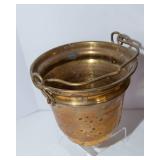 Brass Items & Small Metal Windmill – Assorted Lot