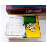 Vintage Board Games – Includes Unopened Cardinal Carved Wood Chess Set