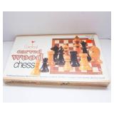 Vintage Board Games – Includes Unopened Cardinal Carved Wood Chess Set