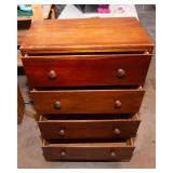 Small Wooden Dresser – 23.5" x 13.5" x 33"T