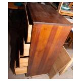 Small Wooden Dresser – 23.5" x 13.5" x 33"T