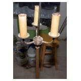 Antique Floor Lamp – 58.5" Tall, Untested