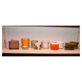 Variety of Colorful Flower Pots