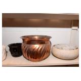 Collection of Larger Ceramic Flower Pots