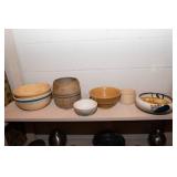 Stoneware Bowls and Planters – Vintage Lot