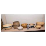 Stoneware Bowls and Planters – Vintage Lot