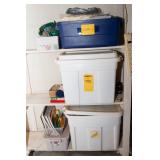 Shelves Full of Vintage Craft Supplies – Mystery Lot