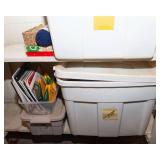 Shelves Full of Vintage Craft Supplies – Mystery Lot