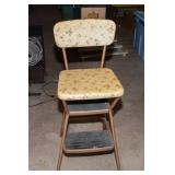 Vintage Cosco Stepstool Chair – 34.5" Tall