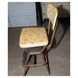 Vintage Cosco Stepstool Chair – 34.5" Tall