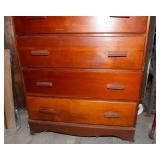 Vintage Wooden Dresser – 30"W x 16.25"D x 44.5"T