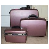 Vintage Samsonite Luggage Set – Three Pieces