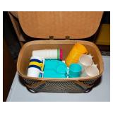 Hawkeye Burlington Basket Co. Iowa Picnic Basket – Original Box