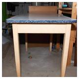 Vintage Enamelware Work Table – 40.5" x 25" x 30"T