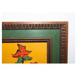 Handpainted Artwork – Flowers in Two Vases