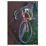 Vintage Yellow Lightweight "500" Bicycle