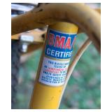 Vintage Yellow Lightweight "500" Bicycle