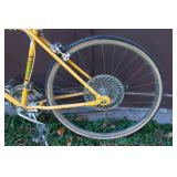 Vintage Yellow Lightweight "500" Bicycle