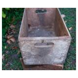 Two Vintage Wooden Crates – Including Barq’s Root Beer